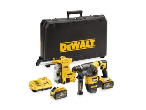 DEWALT Akkus fúrókalapács 18 V szénkefe nélküli (2 x 9,0 Ah akku + töltő) DCH335X2