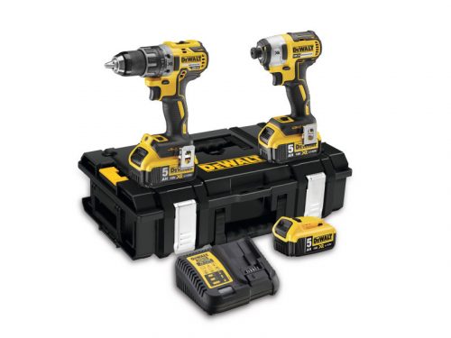 DEWALT Akkus kombó szett 18 V szénkefe nélküli DCK266P3