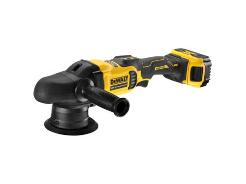 DEWALT Akkus polírozó 18 V (2 x 5 Ah + töltő) DCM848P2