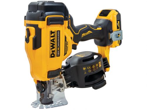 DEWALT Akkus dobtáras szögbelövő 18 V (2 x 2,0 Ah akku + töltő) DCN45RND2