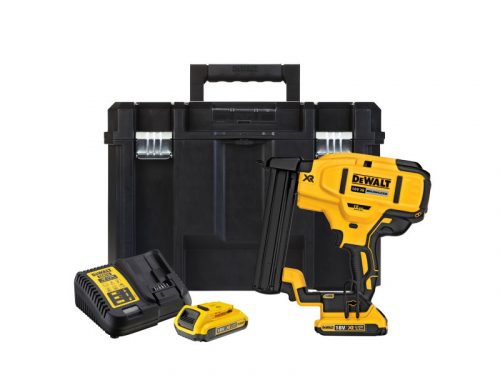 DEWALT Akkus kapcsozó 18 V (2 x 2,0 Ah akku + töltő) DCN681D2