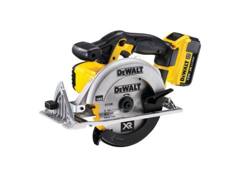 DEWALT Akkus körfűrész 18 V (2 x 4 Ah + töltő, TSTAK) DCS391M2