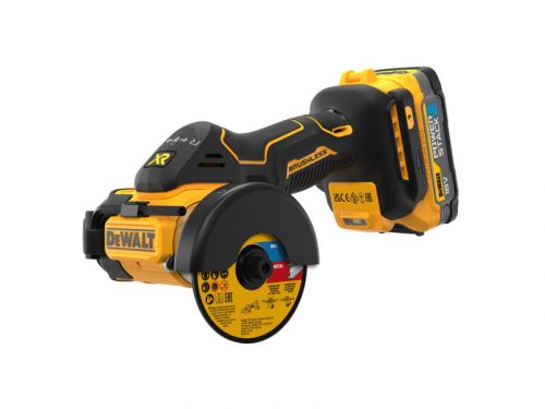 DEWALT Akkus vágószerszám 18 V szénkefe nélküli (2 x 1,7 Ah akku + töltő + TSTAK) DCS438E2T