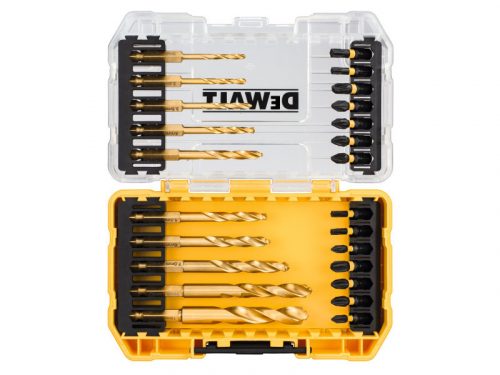 DEWALT Flextorq Bithegy és fúrószár készlet 24 részes