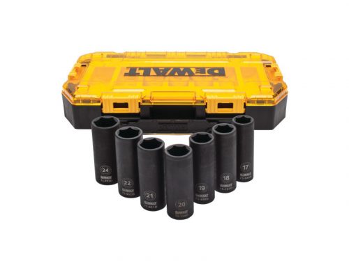 DEWALT Dugókulcs készlet 7 részes 1/2" 17-24 mm