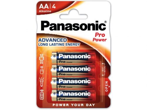 PANASONIC AA/ceruza tartós alkáli elem 1,5 V (4 db/cs)