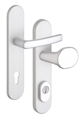 ROSTEX - Securtity aluninium door fitting BK EL1/90 F1 without  lock cylinder