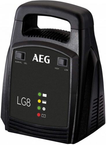 AEG - Akkumulátor töltő LG 8, 12V, 8 A, LED kijelző