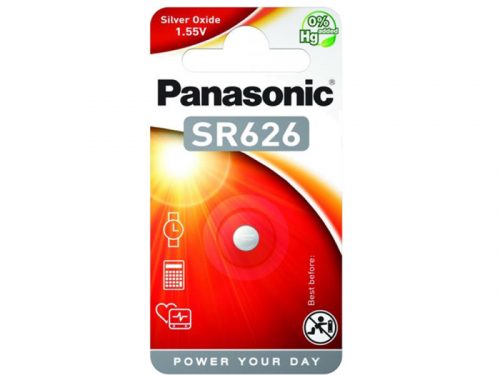 PANASONIC SR626 1,55V ezüstoxid óraelem 1db/cs