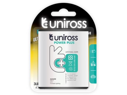 UNIROSS lapos elem 4,5 V