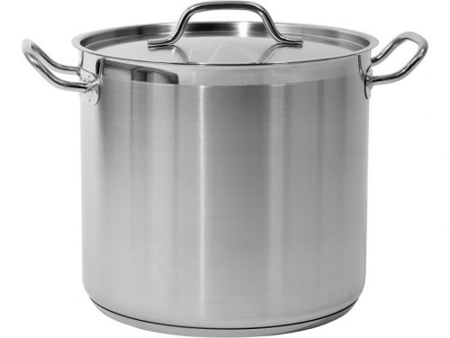 YATO GASTRO Fazék fedővel 15,4 liter 280 x 250 mm inox