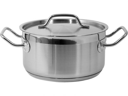 YATO GASTRO Lábas fedővel 3,3 liter 200 x 105 mm inox