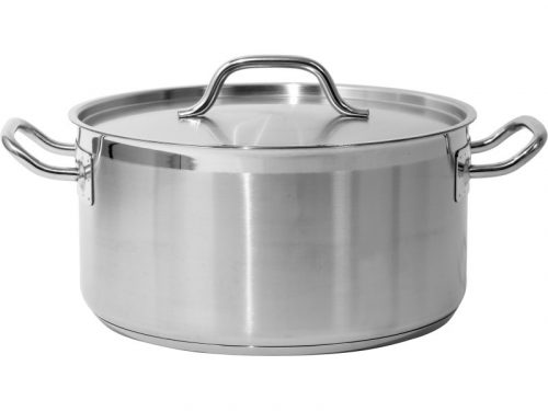 YATO GASTRO Lábas fedővel 12,9 liter 320 x 160 mm inox