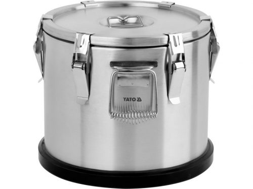 YATO GASTRO Ételszállító badella dupla falú 15 liter inox