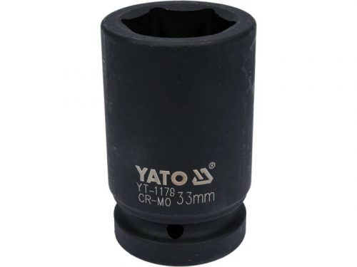 YATO Gépi hosszú dugókulcs 1" 33 mm CrMo