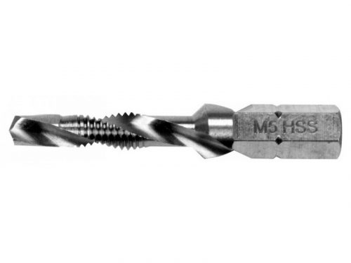Kombinált gépi fúró-menetfúró bitbefogás M5 YATO