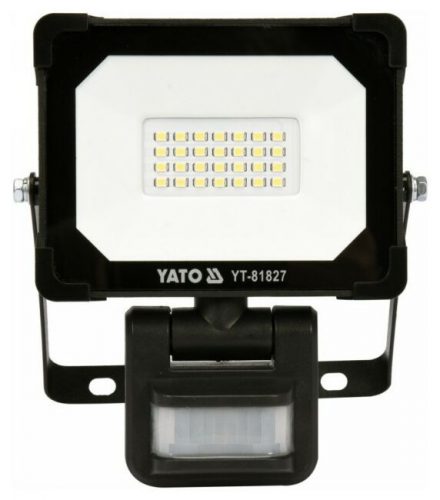 Elektromos LED fényvető mozgásérzékelős 20W YATO