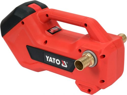 YATO Akkus víz- és olajszivattyú 3/4" 18 V (1 x 3,0 Ah akksi + töltő)